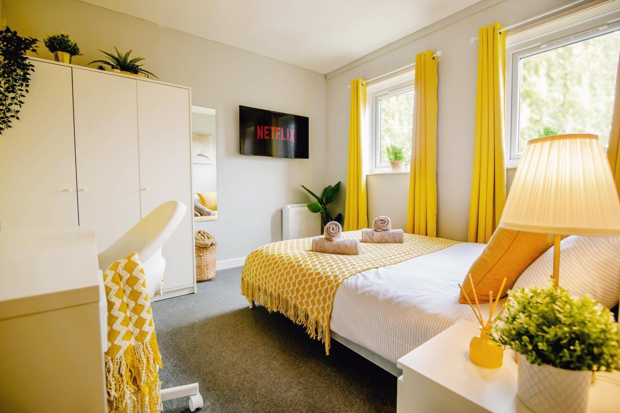 The Banana Loft Central Sheffield Retreat 6Ppl 외부 사진
